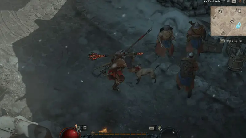 how to pet the dogs in diablo 4 