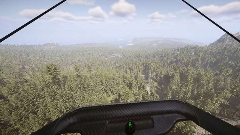 how to use hang glider in sons of the forest