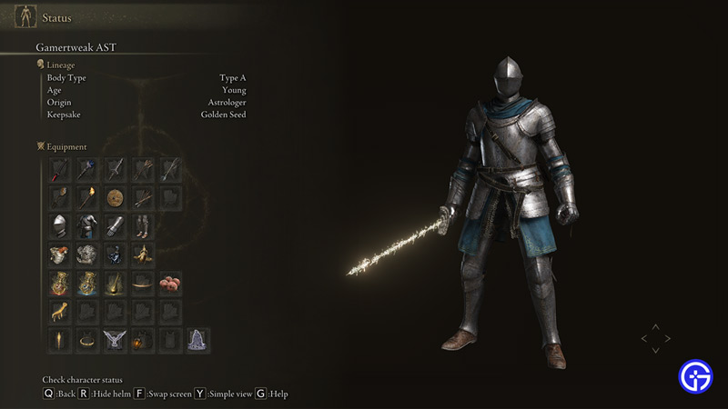 knight set elden ring best early game armor