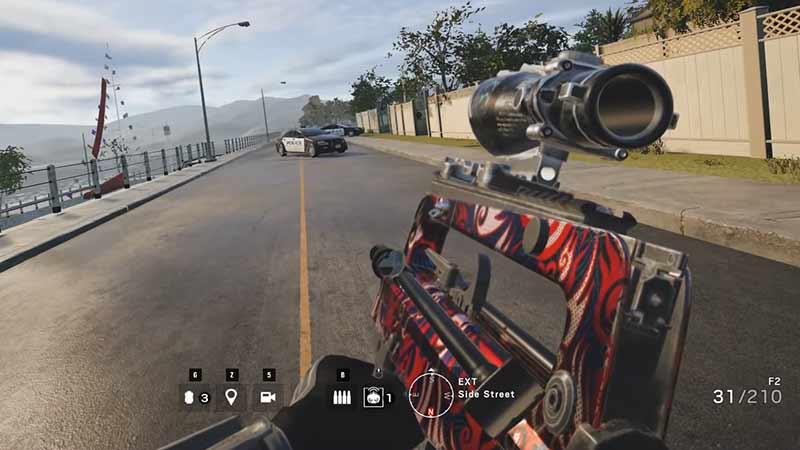Lean without ADS or Aiming in RS6
