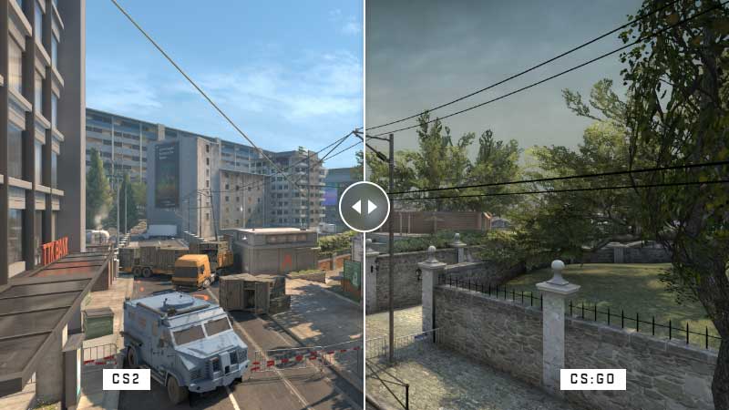 Counter-Strike 2 vs CS GO Maps Changes Comparison 