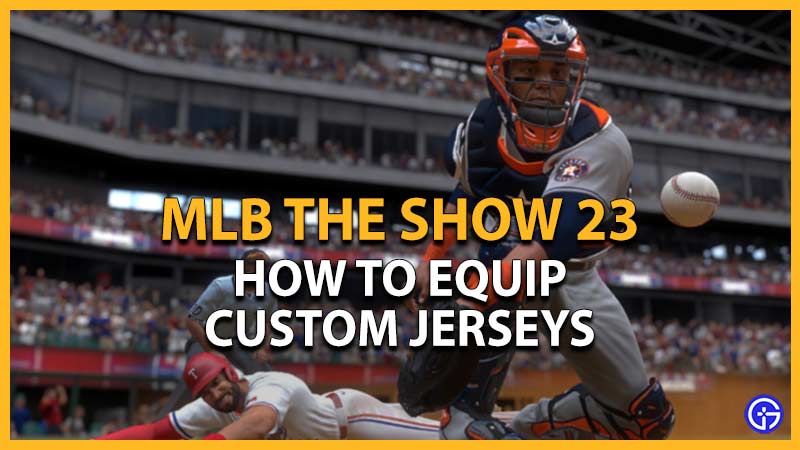 Designing CUSTOM JERSEYS In MLB The Show 23! How To Design, Edit +