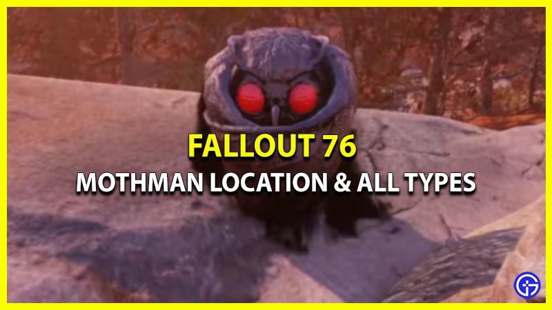 mothman location fallout 76
