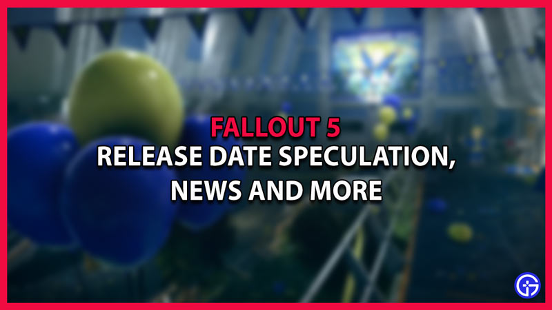 release date fallout 5