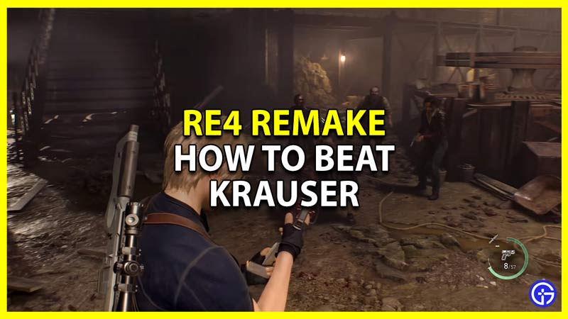 how to beat normal and transformed karuser in re4 remake