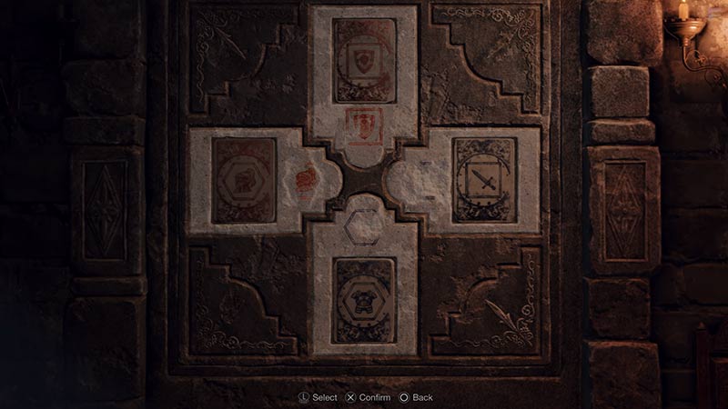 resident evil 4 remake stone tablet puzzle solution