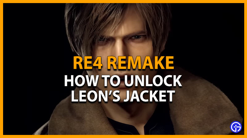 resident evil 4 remake unlock leon kennedy jacket