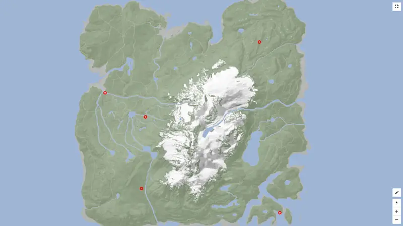 Shiitake Mushroom location