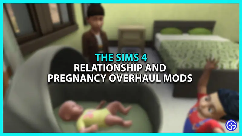 Relationship and Pregnancy overhaul mods in The Sims 4