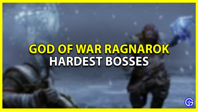 top 5 hardest bosses in god of war ragnarok