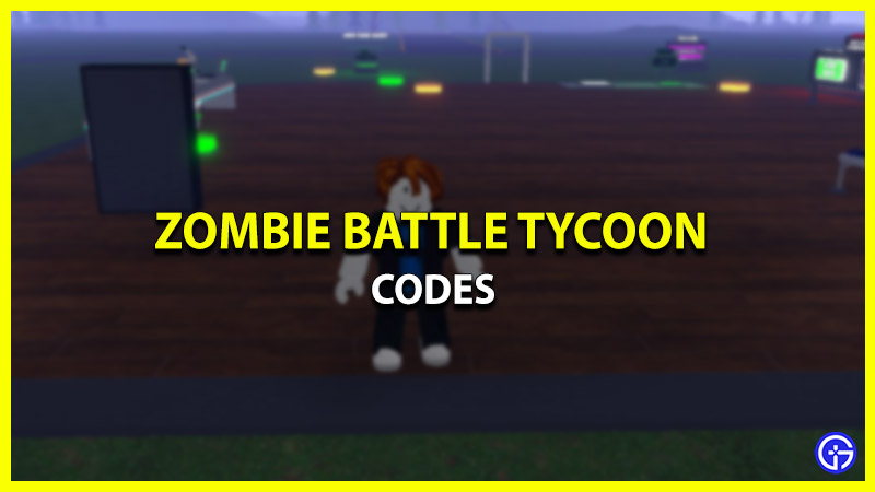 zombie battle tycoon codes