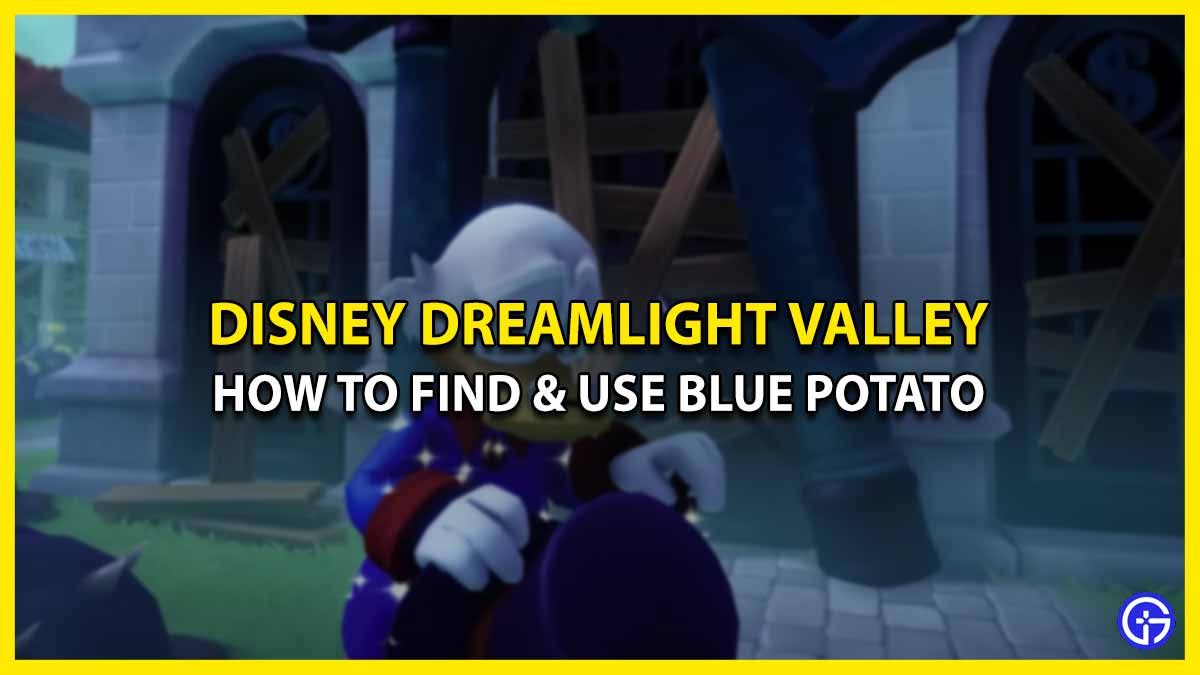 Blue Potato Location & Uses In Disney Dreamlight Valley