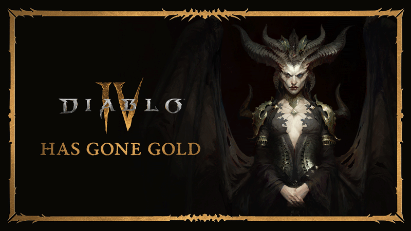 Diablo 4 has gone gold