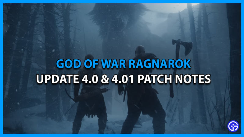 god of war update 4.0 patch notes