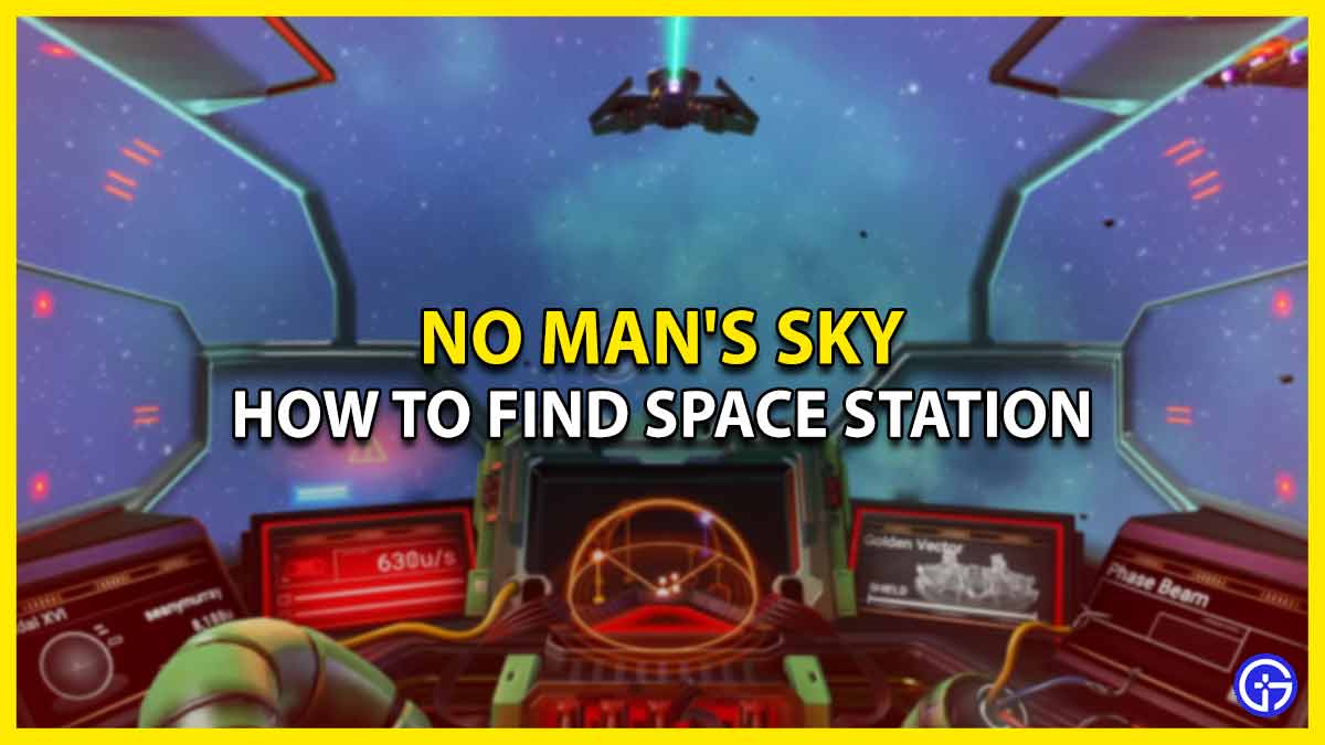 How To Find & Visit Space Station In NMS