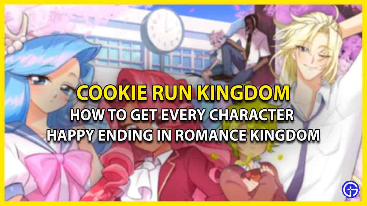 All Romance Kingdom Characters Happy Ending Answers for CRK