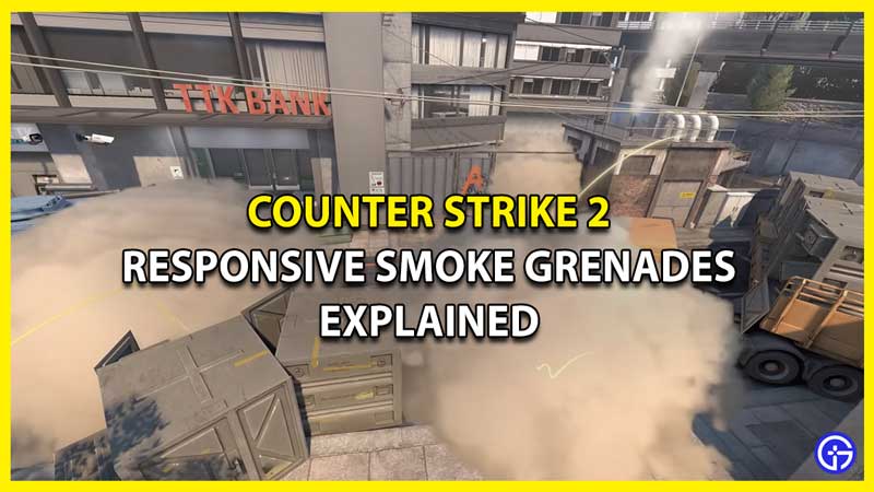 How do Responsive Smoke Grenades Work in Counter Strike 2
