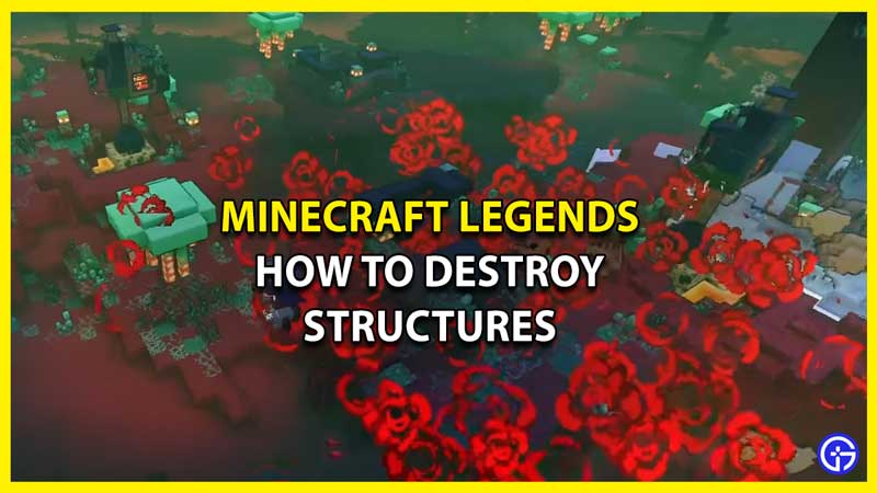How to Destroy Piglin Structures in Minecraft Legends