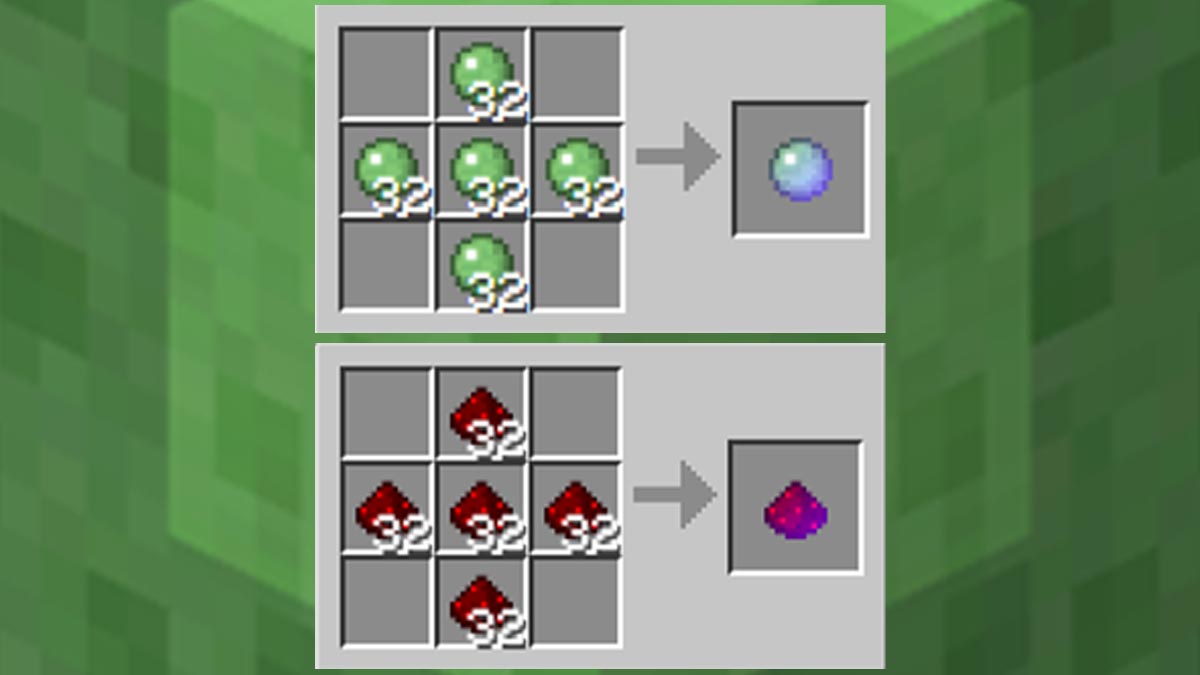 How to Get Enchanted Slimeball & Enchanted Redstone in Minecraft