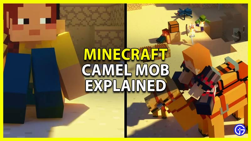 Minecraft Camel Mob Explained