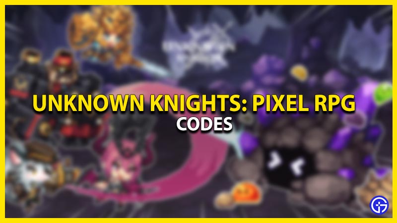Unknown-Knights-Pixel-RPG-codes