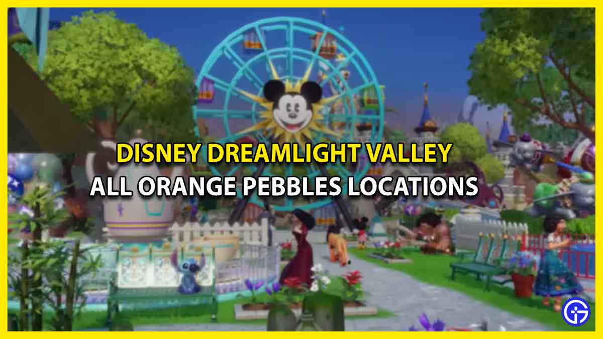 Orange Pebbles In Disney Dreamlight Valley (Locations Guide)