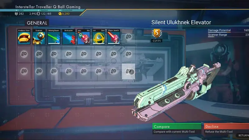 Where to Get S-Class Multi-Tool in No Man's Sky