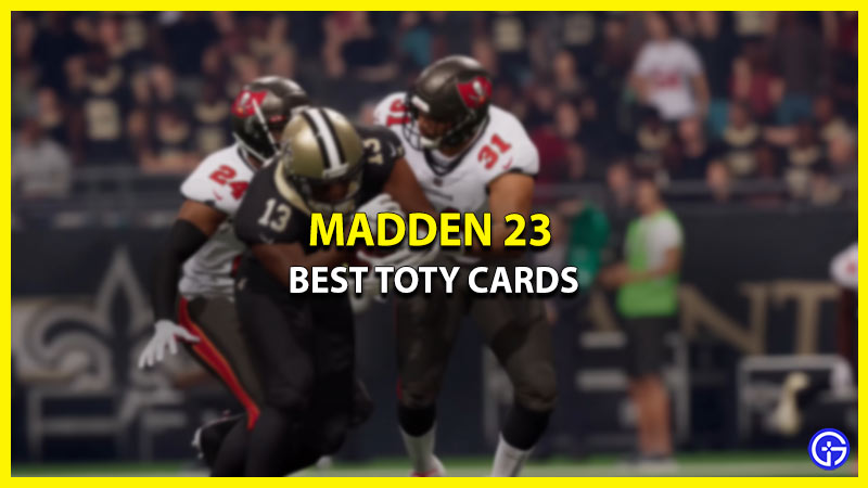 best TOTY player cards madden 23