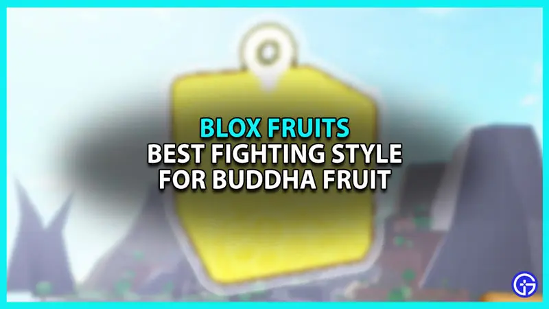 Best Fighting Styles for Buddha Fruit in Blox Fruits