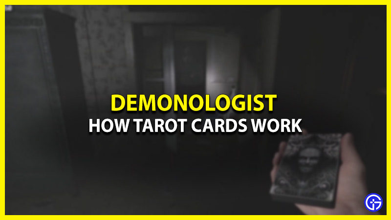 demonologist tarot cards explained