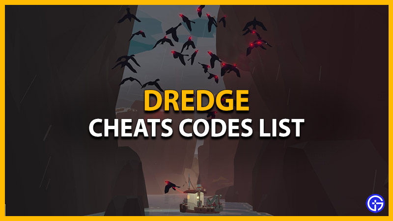 dredge game cheats