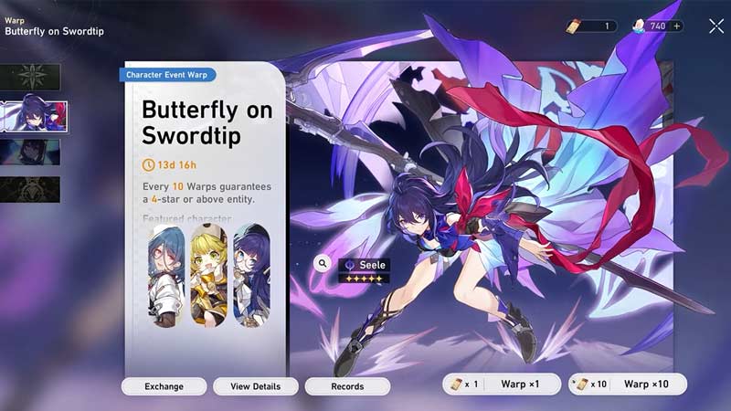 honkai star featured character warp pity system