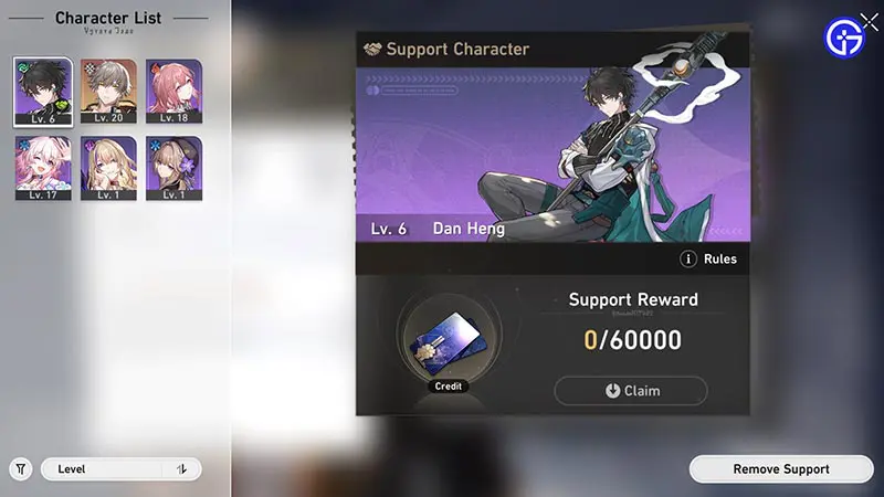 honkai star rail support character explained