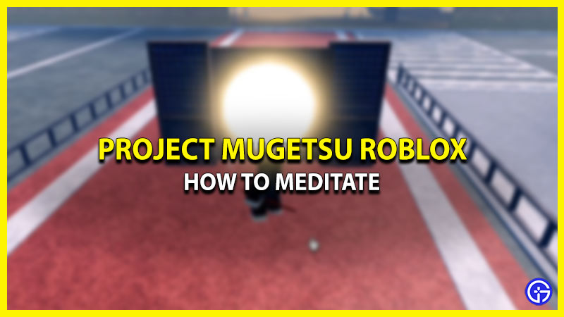 how to meditate in project mugetsu