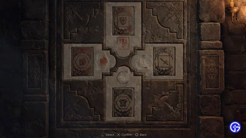 lithograph puzzle door not openeing fix re4 remake