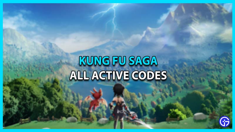 kung fu saga codes