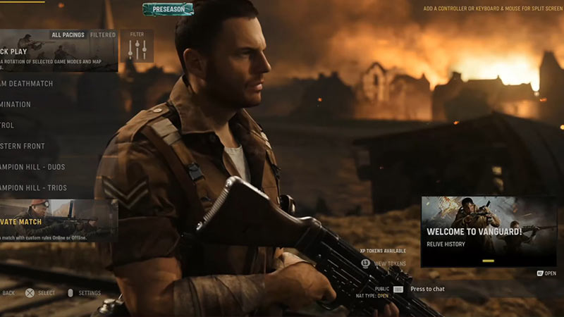 How to set up split-screen in Call of Duty Vanguard