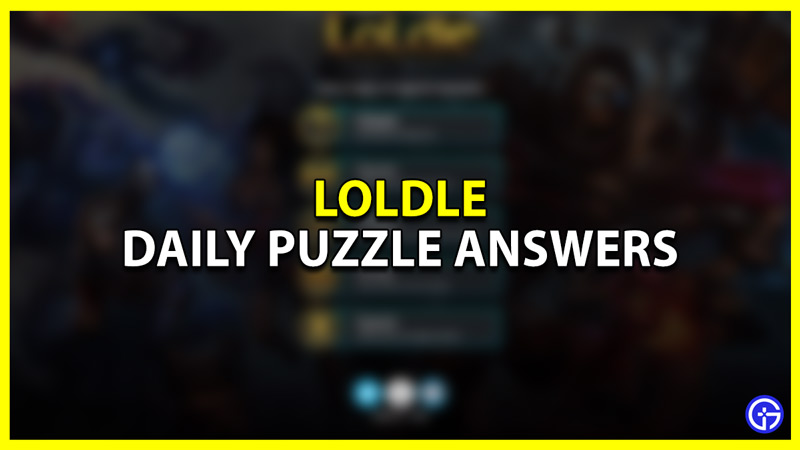 today's loldle answer for classic quote ability emoji and splash art puzzles