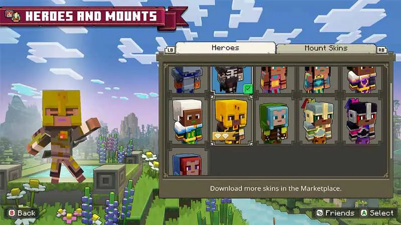 how to get free skins in minecraft legends