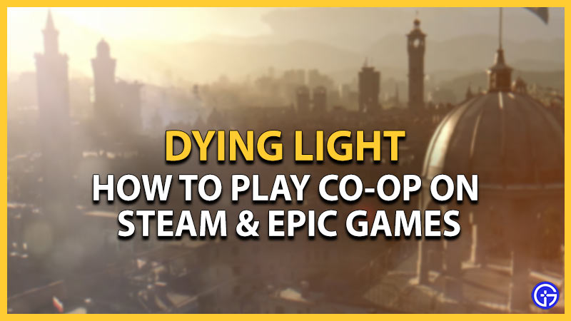 Dying Light EPIC GAMES & STEAM Crossplay: How To Invite, Add