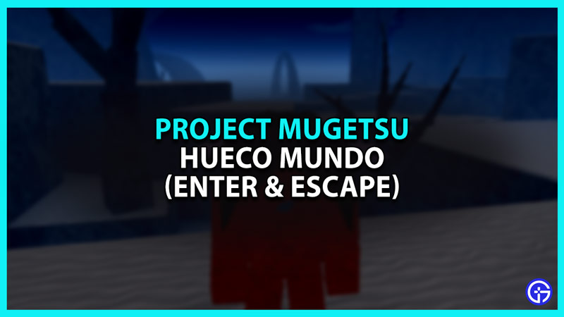 How to go to Hueco Mundo and leave it in Project Mundo