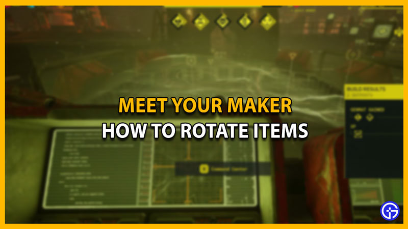 rotate items meet your maker