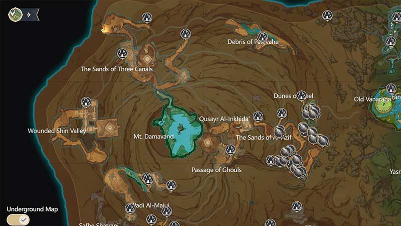 underground map genshin impact