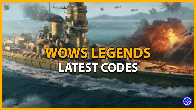 wows legends codes