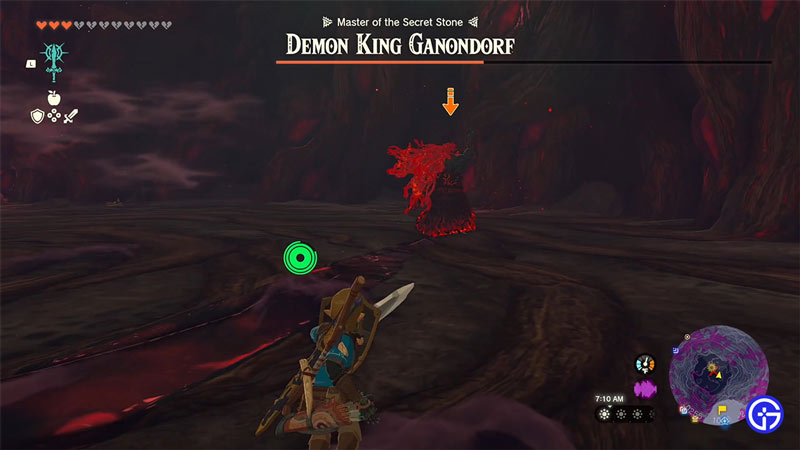 Beat Demon King Ganondorf Master of Secret Stone Zelda TOTK