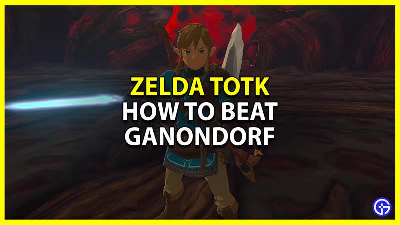 Destroy Ganondorf in Zelda Tears of the Kingdom (TOTK)