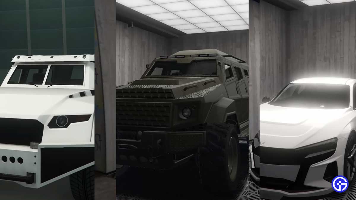 Best Armored Car In GTA 5 Online Top Vehicles