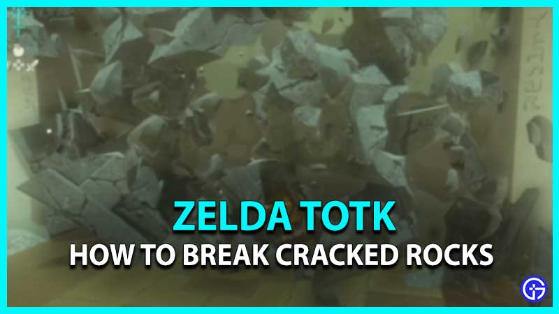 Break Rocks In Zelda TotK