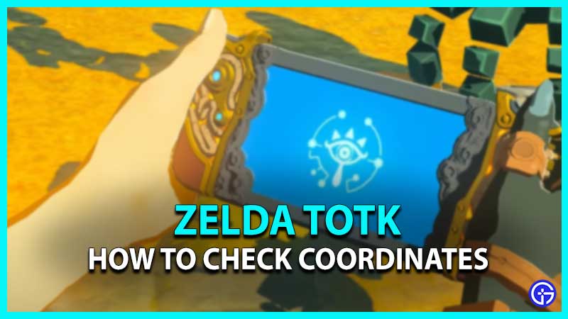Check Coordinates Zelda TotK