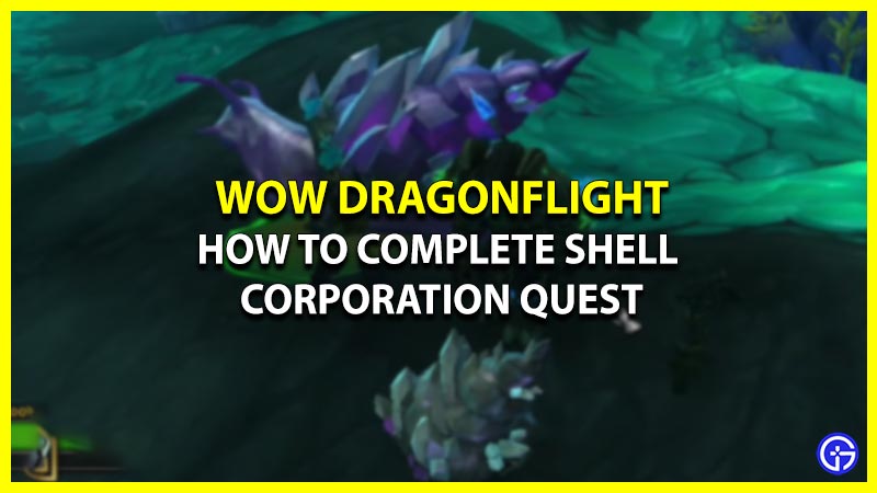 Complete Shell Corporation Quest Guide For World of warcraft Dragonflight